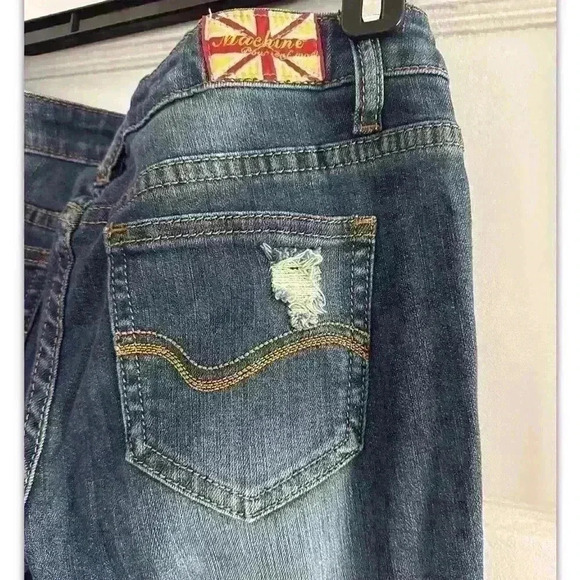 Machine Nouvelle Mode Jeans w/Patches fries, popcorn, letter B etc. Size 30. - Picture 5 of 6